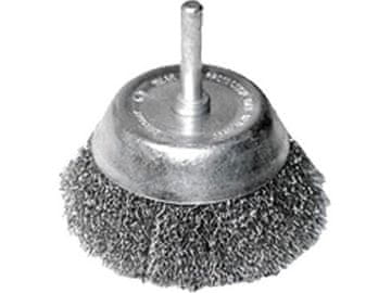 Extol Craft Rotacijska krtača (17056) cup brush, O 50mm, corrugated wire S 0.3mm, shank 6mm
