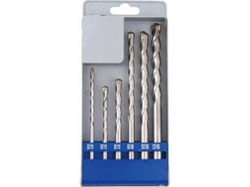 Extol Craft Udarni vrtalniki za beton (25048) set of 6, ?5-6-8x110mm, 8-10-12x160mm, SK