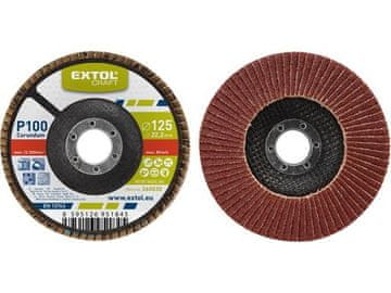 Extol Craft Lamelni disk (260052) inclined corundum, P120, 150mm, CORUNDUM