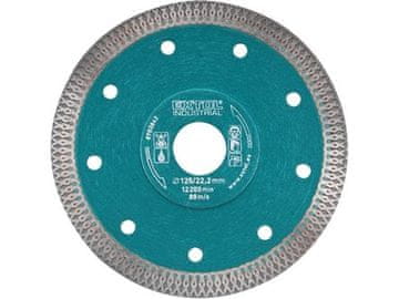 Extol Industrial Diamantni rezalni disk (8703042) turbo Thin Cut, 125x22.2mm, dry and wet cutting