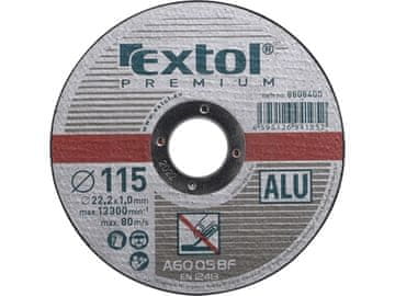 Extol Premium Aluminijasta rezalna plošča (8808400) cutting disc for aluminum, 115x1.0x22.2mm