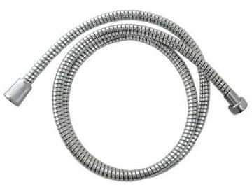 Viking Tuš cev (630229) shower hose, black/silver PVC, 150cm, rotating, PVC