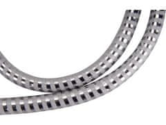 Viking Tuš cev (630227) shower hose, silver stripe, 150cm, PVC