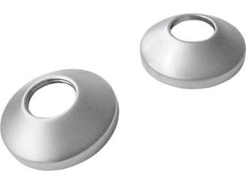 BALLETTO Pokrov cevi (81061) pipe cover, for wall-mounted faucets, 2pcs, chrome