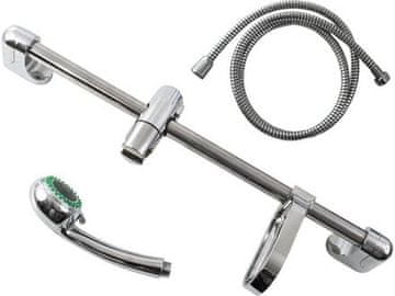 BALLETTO Komplet za tuširanje (830305) large shower set, 3-function head, shower holder, 150cm hose, soap holder, 54cm bar