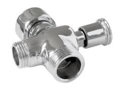 BALLETTO Stikalo za osnovno baterijo (81077) diverter for core faucet, 81010-3/4", 1/2", 3/4", chrome
