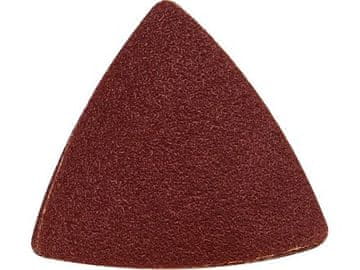 Extol Premium Brusni papirji (8803832) delta sanding papers 20pcs - mixed grits, 83mm, P180-P400