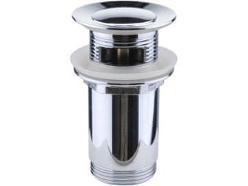 BALLETTO Odtok umivalnika (81097) Click–Clack washbasin drain, double, chrome
