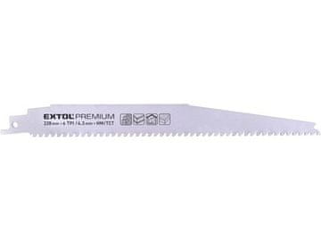 Extol Premium Žagin list z repi (8806301) sabre saw blade with SK teeth, 228x24x1.25mm