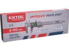 Extol Premium Extol Premium (8825226) nerjaveče jeklo, 0-150 mm, osvetlitev zaslona