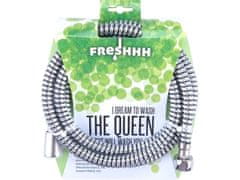 Freshhh Tuš cev 830229 shower hose, black/silver, 180cm, PVC