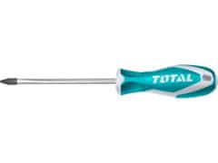 Total Total THT22306 Križni izvijač, industrijski, PH0 3x75 mm, CrV