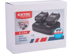 Extol Premium Polnilnik (8891894) SHARE20V, 2x3.5A