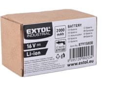 Extol Craft Rezervne baterije 8791580B cordless 16V, Li-ion, 2000mAh