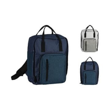 XQMAX Nahrbtnik KO-DB7750370seda Študentski nahrbtnik 30 x 40 cm siv