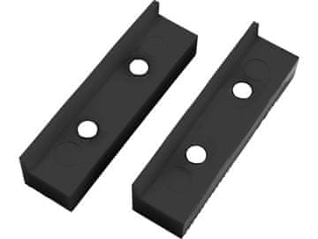 Extol Premium Zaščitne čeljusti za primež 8812697 protective jaws for vice 2pcs, length 113mm, with magnets, TPU