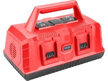 Extol Premium Polnilnik (8891895) for 4 batteries SHARE20V, 2+2, 3.5A