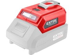 Extol Premium Polnilnik 8891896 for USB devices, with light, SHARE20V, without battery, 5V/2A