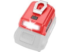 Extol Premium Polnilnik 8891896 for USB devices, with light, SHARE20V, without battery, 5V/2A