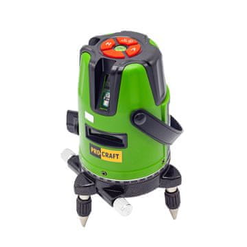 Procraft Laser LE-3D green line, cross self-leveling