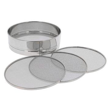 de Buyer Sito iz nerjavečega jekla 4605.21, for fine sifting of flour, cocoa, various powders, diameter 20 cm