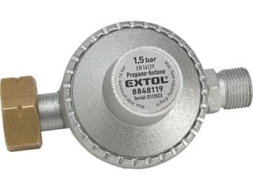 Extol Premium Regulator tlaka za gorilnike propan-butana 8848119, 1.5bar, outlet thread G3/8"L
