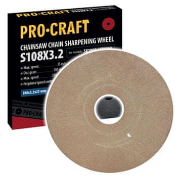 Procraft Brusilno kolo za ostrenje motorne žage S108X3.2 /SK1000, SK1100