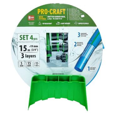 Procraft Modra vrtna cev PR-3KGH1915F
