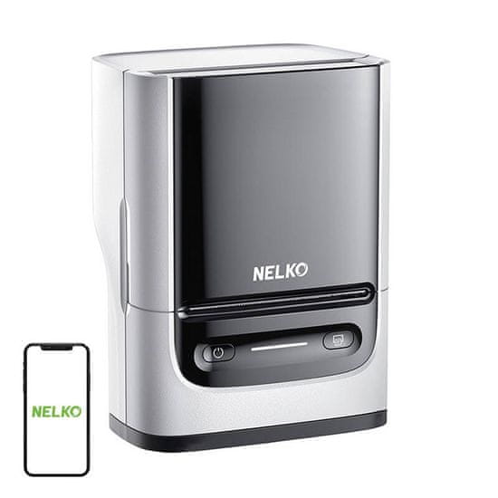MojPlanet Nelko PM220 termični tiskalnik nalepk (bel)