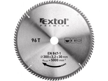 Extol Premium Žagin list z rezili SK, O 300x3,0x30mm, 96T