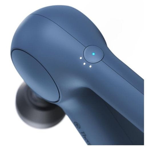 THERABODY Massager za roke Therabody Relief v modri barvi, baterijski, 3 nastavki, enostaven za uporabo, regulirana frekvenca