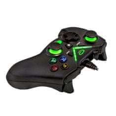 Esperanza Kontroler Esperanza EGG114K za igre PC/XBOX ONE/XBOX SERIJE X/S, USB 2.0, Črn, ergonomski dizajn, 12 gumbov