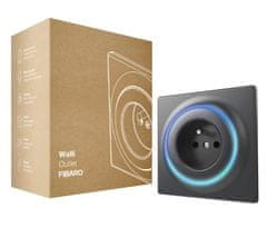 FIBARO Fibaro Walli pametna električna vtičnica FGWOE-011-8 Anthracite, Z-Wave, 16 A, daljinska povezava do 50 m