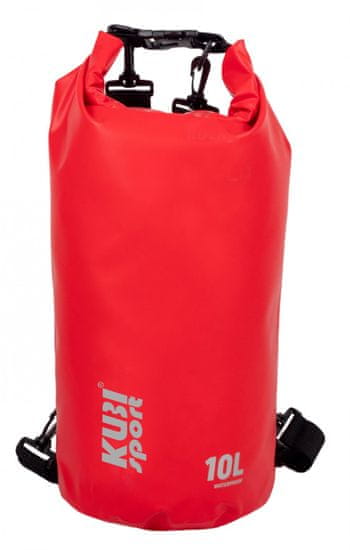Kubisport Nepremočljiva torba za čoln 10 L rdeča