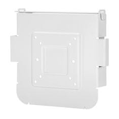 Maclean Nosilec Maclean MC-473 za Mac Mini, VESA 75x75 in 100x100, bel, enostavna namestitev, komplet za pritrditev vključeno