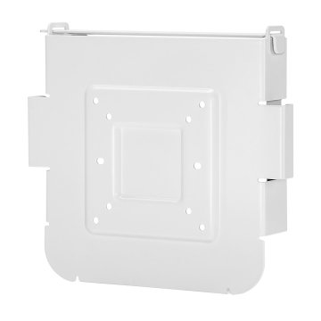 Maclean Nosilec Maclean MC-473 za Mac Mini, VESA 75x75 in 100x100, bel, enostavna namestitev, komplet za pritrditev vključeno