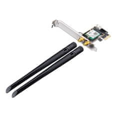 Cudy Cudy WE3000 notranja mrežna kartica WLAN/Bluetooth 2400 Mbit/s, PCI Express, Wi-Fi 6E, Bluetooth 5.2, zunanja antena
