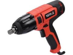 YATO Yato YT-82020 električni udarni ključ 1/4" 450 W, 3300 RPM, črno-rdeč, nastavitev hitrosti, max navor 450 N⋅m