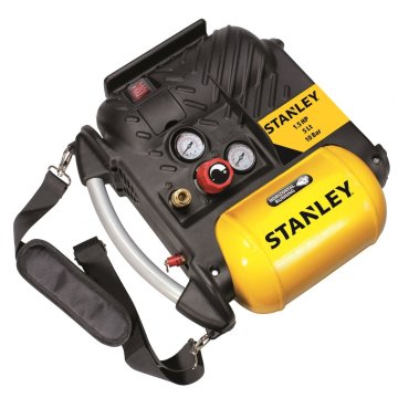 Stanley Oljno brezkompresorski zrakoplov Stanley Air-Boss, 5L, 10 bar, 1,5 KM, črna in rumena, prenosljiv s pasom