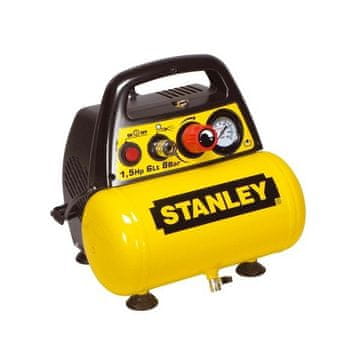 Stanley Oljni brezkompresorski kompresor STANLEY C6BB34STN039, 6 L, 1100 W, črna in rumena, primeren za univerzalno uporabo