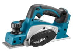 Makita Makita DKP180Z akumulatorska ravnala 14000 RPM, črna/modra, s široko področje načrtovanja in mehkim oprijemom