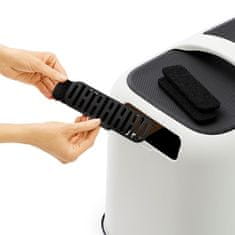 Rotho ROTHO ogleni filter za belo cuveto - 3 kosi, primeren za mačke, visoka kakovost, 160 mm x 50 mm, 8 mm debelina