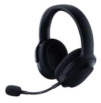 Razer Razer Barracuda X Gaming slušalke z žičnim in brezžičnim povezovanjem, USB Type-C, Bluetooth, črne barve