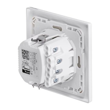 FIBARO Fibaro Walli Brezžični Stikalo v Belini, 50m Doseg, 110-230V, Primeren za Steno - Hitro Pošiljanje 24h
