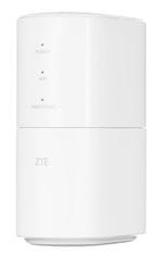 slomart ZTE MF18A WiFi usmernik 2.4&5GHz, hitrost do 1.7Gbps, notranja uporaba, MU-MIMO, USB PD, bela barva