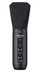 TASCAM Konferenčni mikrofon Tascam TM-250U, črn, USB, superkarakteristika, 48 kHz, vključen namizni nosilec in kabli