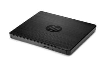 slomart HP USB Zunanji DVDRW Pogon - Črn, DVD Super Multi DL, USB 2.0, Združljiv z Windows in Mac OS, 24x CD prepisovalna hitrost.