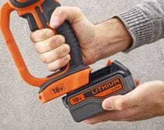 slomart Kotni brusilnik brez baterije 18V BDBCG720N BLACK&DECKER, 8600 RPM, 12,5 cm disk, nastavljiva hitrost, teža 2,1 kg
