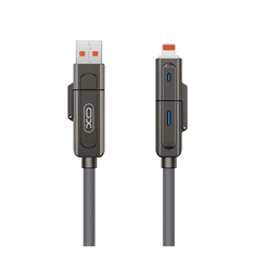 XO Kabel NB275 4v1 USB + USB-C na Lightning + USB-C 60W 1m 