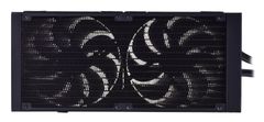Endorfy Vodno hlajenje Endorfy Navis F280 - črni cooler za računalniške procesorje, 2 ventilatorja, maksimalna hitrost 1800 RPM